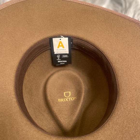 Brixton Jo Wool Felt Fadora Hat - Picture 5 of 5